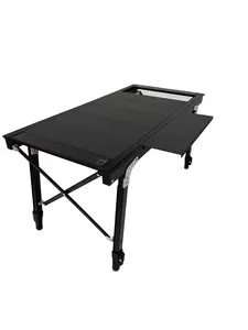 Table pliante extérieure tactique en alliage d'aluminium de conception moderne de haute qualité Table IGT modularisée pour la plage ou le camping