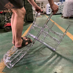 Silla <span class=keywords><strong>de</strong></span> Acrílico Transparente para Bodas y Eventos, Alquiler <span class=keywords><strong>de</strong></span> Muebles para Hotel - Product Image 3