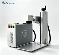 Machine de gravure laser à fibre mini 20W (MOPA JP, Raycus) portable avec accessoire rotatif pour le métal