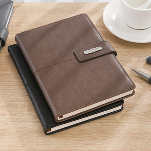 Quaderno e Blocco Note da Ufficio Personalizzati A5/B5 con Chiusura Magnetica, Regalo Aziendale, 100 Fogli, Diario Creativo Ispessito, <span class=keywords><strong>Libro</strong></span> per Appunti Riunioni - Product Image 3