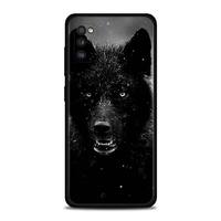 Coque en Silicone motif Lion loup pour Samsung Galaxy S20/S21/S22 Ultra Plus, avec impression UV peinte, Note 20 A53 A32 A03 Core
