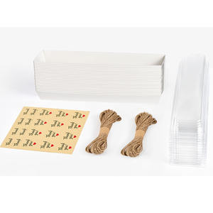 กล่องกระดาษใส่อาหารเบเกอรี่คุกกี้ทรัฟเฟิลช็อกโกแลตสตรอว์เบอร์รีแบบกำหนดเอง - Product Image 1