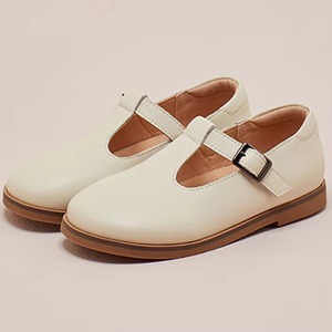 Chaussures Mary Jane en cuir à bride en T pour enfants, semelle souple en caoutchouc, idéales pour l'école, l'uniforme ou les tenues décontractées - Product Image 2