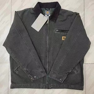 <span class=keywords><strong>Veste</strong></span> <span class=keywords><strong>en</strong></span> <span class=keywords><strong>jean</strong></span> délavé Kaha T New J97 Detroit Heavy Industry, édition corrigée, style classique américain, pour <span class=keywords><strong>homme</strong></span> et femme - Product Image 3