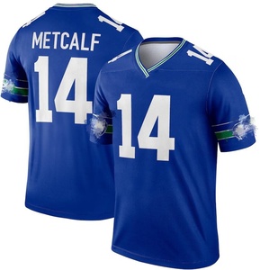 Người Đàn Ông Của Thanh Niên Phụ Nữ 21 Devon Witherspoon 14 Dk Metcalf 11 Jaxon Smith-Njigba 16 <span class=keywords><strong>Tyler</strong></span> Lockett Bóng Đá Mỹ Jersey - Product Image 2