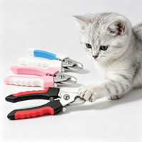 Outil de toilettage professionnel pour animaux de compagnie, poignée ergonomique antidérapante, coupe-ongles pour chat et chien