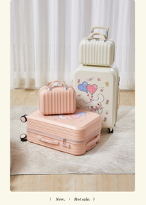 Ruunjoy Sanrio Kawaii Anime Set bagaglio bellissimo carrello <span class=keywords><strong>cabina</strong></span> borsa Spinner Caster con Pochacco Cinnamoroll <span class=keywords><strong>cabina</strong></span> <span class=keywords><strong>dimensioni</strong></span> <span class=keywords><strong>valigia</strong></span> - Product Image 5