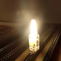 Ampoule LED G4 COB 6W/9W DC/AC 12V-220V, 10 pièces, lumières de lustre à intensité variable, remplace les ampoules halogènes en cristal