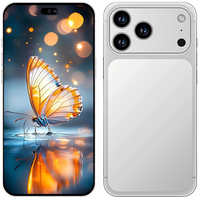 Expédition rapide Version débloquée 17 Mobile Pro Max Phone 6.9 pouces 17 Cellphone Pro Max 4G 5G LTE Double SIM 12 Go + 1 To Appareil photo 64 MP