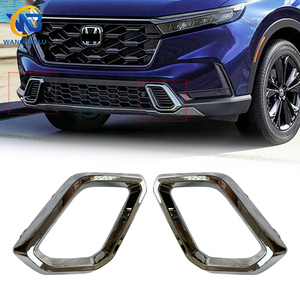 Marco embellecedor de rejilla delantera Exterior para coche, marco de rejilla cromado para ventilación de parachoques delantero para <span class=keywords><strong>Honda</strong></span> CRV <span class=keywords><strong>2023</strong></span> Sport <span class=keywords><strong>Touring</strong></span> 2024 2025 - Product Image 1