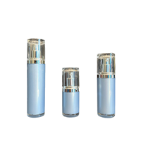 Bouteille en plastique de 15ml 30ml 50ml Paquet de maquillage de fond de teint crème cosmétique petite bouteille à pompe de lotion