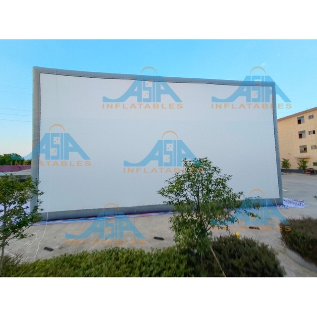 Commercial Largest Outdoor Cinema Screen Inflatable Movie Screen 20M Inflatable Projector Screen