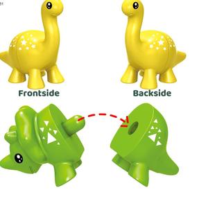 Contar <span class=keywords><strong>dinosaurios</strong></span> Montessori juguetes iluminación para niños educación forma <span class=keywords><strong>de</strong></span> Animal juguetes educativos a juego - Product Image 5