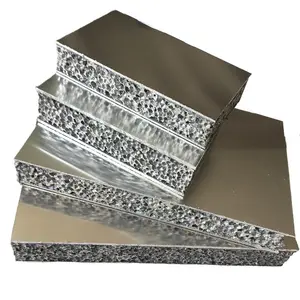 Harga rendah Cina grosir busa aluminium papan busa alumunium sel terbuka kedap suara
