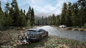 Portabicicletas Plegable de Aleación de Aluminio de Alta Gama para Enganche Trasero, Capacidad para <span class=keywords><strong>2</strong></span>+<span class=keywords><strong>1</strong></span> Bicicletas, Ajuste Universal para Bacas - Product Image 3