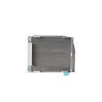 Échangeur de chaleur en aluminium brasé de qualité OEM HM, radiateur d'excavatrice, dimensions personnalisables, débit de liquide élevé, haute sécurité -10-220°C
