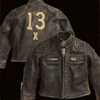 Veste en cuir de moto pour homme, vêtements de course automobile d'hiver, veste en cuir de vachette marron de haute qualité, sur mesure