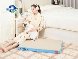 Großhandel Hochwertiges Atmungsaktives Bouclé-Hundebett Orthopädisches Kühlendes <span class=keywords><strong>Memory</strong></span>-Schaum-Bett für Hunde und Katzen - Product Image 6