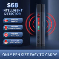 Anti-espion Portable Stick Bug Détecteur Sans Fil RF Radio Gps Gsm Signal Stylo Scanner Gadget Hiddem Caméra S68 Détecteur Finder
