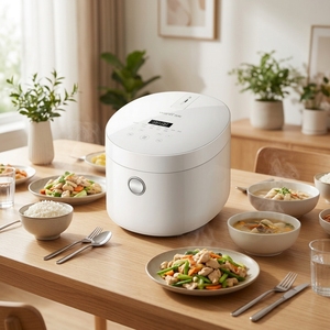 4.0/5.0L Rice <b>Cooker</b> Porridge Digital Multiple <b>Function</b> 24 Hour Keep Warm Large Capacity 4.0/5.0L for Ample Servings. Non-Stick - Product Image 1