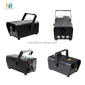 RUIEN 500W Mini <span class=keywords><strong>DJ</strong></span> sahne ekipmanları fabrika toptan Metal sis ve duman makinesi uzaktan kumanda ile dayanıklı alüminyum yapılmış - Product Image 5