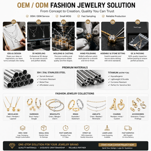 Ciondoli a Cuore Personalizzati di Moda in Acciaio Inossidabile Placcato Oro 18K per la Creazione di Gioielli - Product Image 6