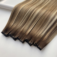 Haiyi Hair : Cheveux naturels Genius Weft, couleur très demandée, vente en gros # Prix d'usine Kingsu pour les femmes