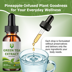 Factory Customization Green Tea Extract Liquid Drops Supports Immune System Skin Overall Wellness Contains Green Tea Extract - Product Image 3