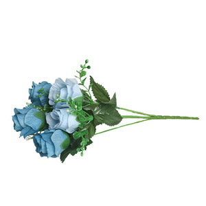 Fiori Artificiali in Seta, Rose Profumate alla Pesca Colorate, Bouquet di Fiori Finti di Alta Qualità, Aspetto Premium - Vendita all'Ingrosso dalla Fabbrica, Pronti all'Uso - Product Image 5