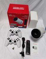 Mini projecteur WIFI portable HY300, 720p Max 4K HD, Android 1080P, cinéma maison, lampe LED, ensemble de projection de jeux, contrôleur
