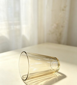Bicchiere in Vetro di Alta Qualità da 90ml con Coperchio, Personalizzabile, per Birra, Succo, Acqua, Caffè, Vino - Product Image 1