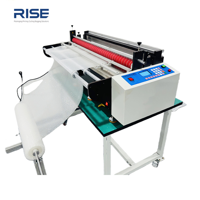 RS-1000g Automatic Metal Sheet Roll Cutting Machine Vinyl Roll Paper Cutting Bubble Foil Cutting Machine
