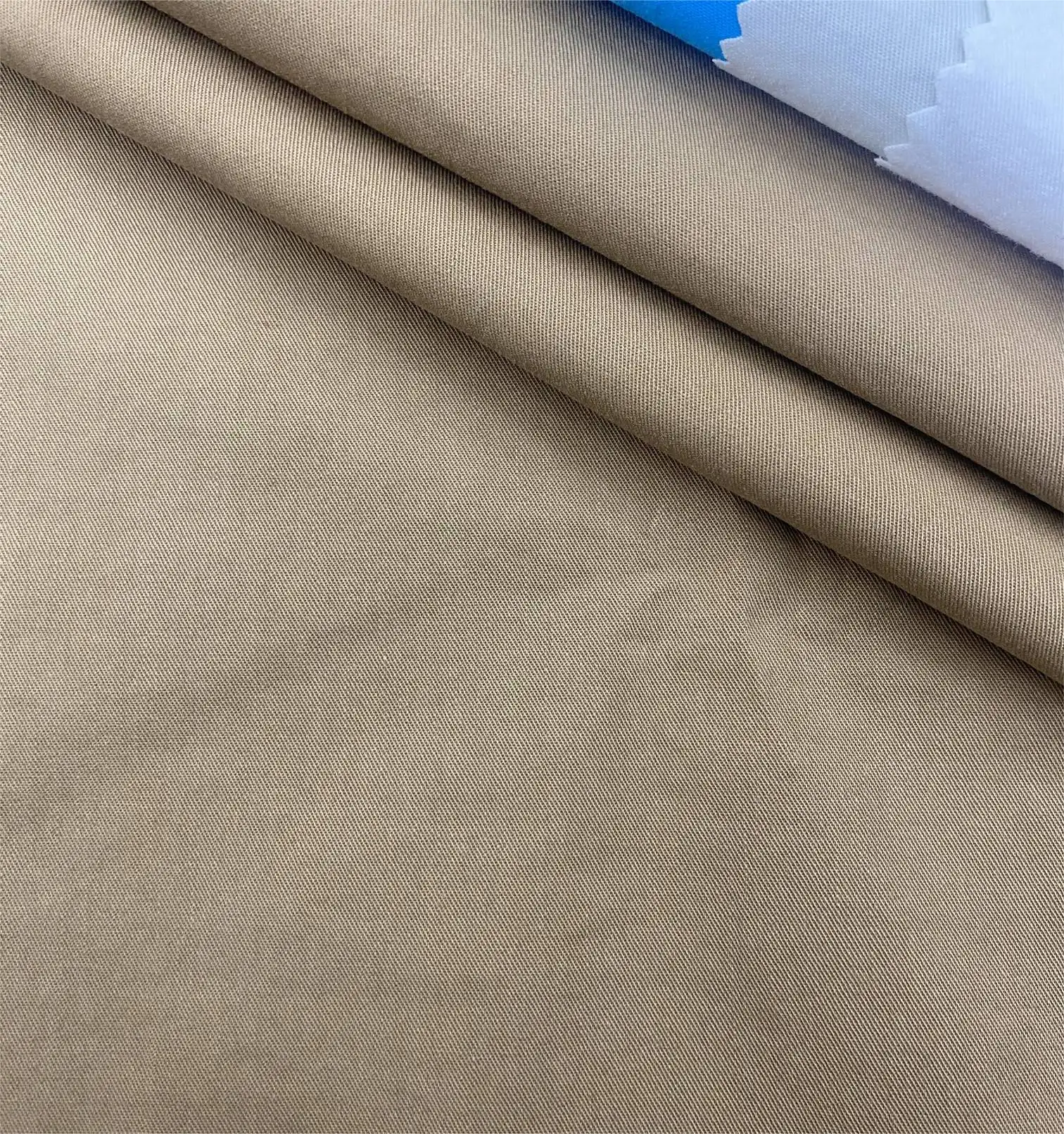Shaoxing fabbrica tinta unita traspirante 188gsm 100% filato di cotone tinto tessuti per il vestito