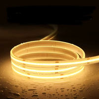 Bande lumineuse LED en silicone solide imperméable, flexible, COB, pour bateau, kayak, jon boat, pont de cabine