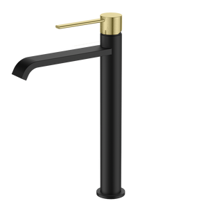 Nouveau design noir <span class=keywords><strong>mat</strong></span> monté sur pont en laiton salle de bain lavabo mitigeurs - Product Image 3