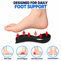 Semelles orthopédiques pour fasciite plantaire pour femmes et hommes, inserts de soutien de la voûte plantaire pour pieds plats, pour la douleur au talon, pour chaussures de marche et de travail