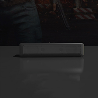Bar Wireless BT Speaker Desktop Subwoofer Haut-parleurs Usb avec RGB rougeoyant coloré