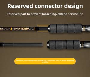 Canne à pêche en carbone en gros, poignée EVA, pêche en mer, action rapide, légère, ton doux, 121 cm, canne pliable - Product Image 3