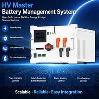 Boîtier de commande maître haute tension 200A pour système de gestion de batterie 80-1000V avec surveillance double extrémité via APP et WEB et écran LCD 4,3 pouces