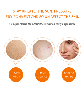 Sérum de belleza facial para el cuidado de la piel, producto de belleza facial con Etiqueta Privada, antioxidación y cúrcuma - Product Image 2