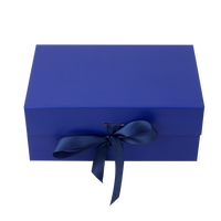 Boîte cadeau magnétique écologique et recyclable en kit, avec ruban décoratif, logo personnalisé imprimé, emballage en papier de qualité supérieure pour mariage
