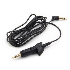 Cavo di prolunga Audio di ricambio, cavo <span class=keywords><strong>Cypher</strong></span>.V solo per cuffie silenziose QC15 con microfono in linea (nero) - Product Image 4