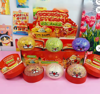 Meilleures ventes : Squishies de Noël scintillants, souriants, en forme de dumpling, mystère, grand format, arc-en-ciel, en forme de nourriture, Bao Bun, boîte surprise, Taba Squishies anti-stress