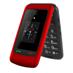 Téléphone portable à rabat 4G Android aux États-Unis en vente chaude avec écran tactile de 2.8 pouces 1 Go + 8 Go double SIM batterie de 1450mAh téléphone à clavier intelligent pour les personnes âgées - Product Image 3