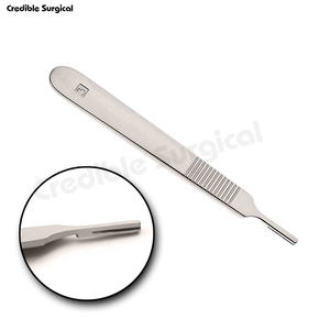 High Quality No. 3 <b>Surgical</b> <b>Blade</b> Holder Pakistan Stainless Steel Manual Forceps Scalpel Handle for Manual <b>Surgical</b> Instruments - Product Image 3