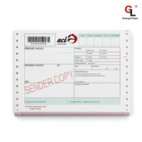 Papier autocopiant pour ordinateur, papier continu NCR, formulaires d'impression, codes-barres variables, bordereaux d'expédition