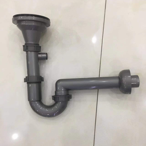 Ống Thoát Nước Thải PP Tỏa Sáng Hàng Đầu Ống Thoát Nước P Bẫy Thoát Nước Sau Khi Thoát Nước Ống Thoát Nước Bồn Rửa Nhà Bếp Bằng Nhựa Hệ Thống Thoát Nước Phù Hợp Miễn Phí - Product Image 3