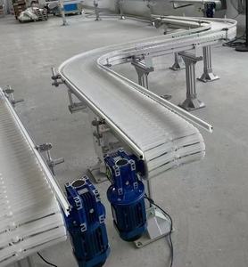 POM esnek zincir plaka konveyör hattı, plastik konveyör bant, PP gıda ambalaj konveyör, torna konveyör bant - Product Image 5