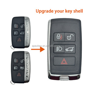 Replacement OEM For Land Rover Discovery Ranger Rover SPORT EVOQUE Jaguar XF XJ EX Smart Key Shell Case FCCID KOBJXF18A - Product Image 1