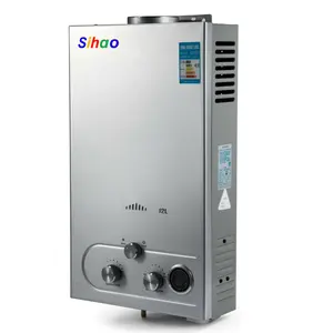 SIHAO 8L/10L/12L/16L/18L/20L/22L/24L LPG/LNG Gas Water Heater Domestic Instant Propane Gas Water Heater